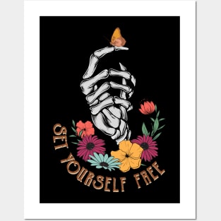 Set Your Self free Posters and Art